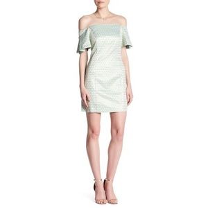 Laundry By Shelli Segal – Metallic Dot Print Dress